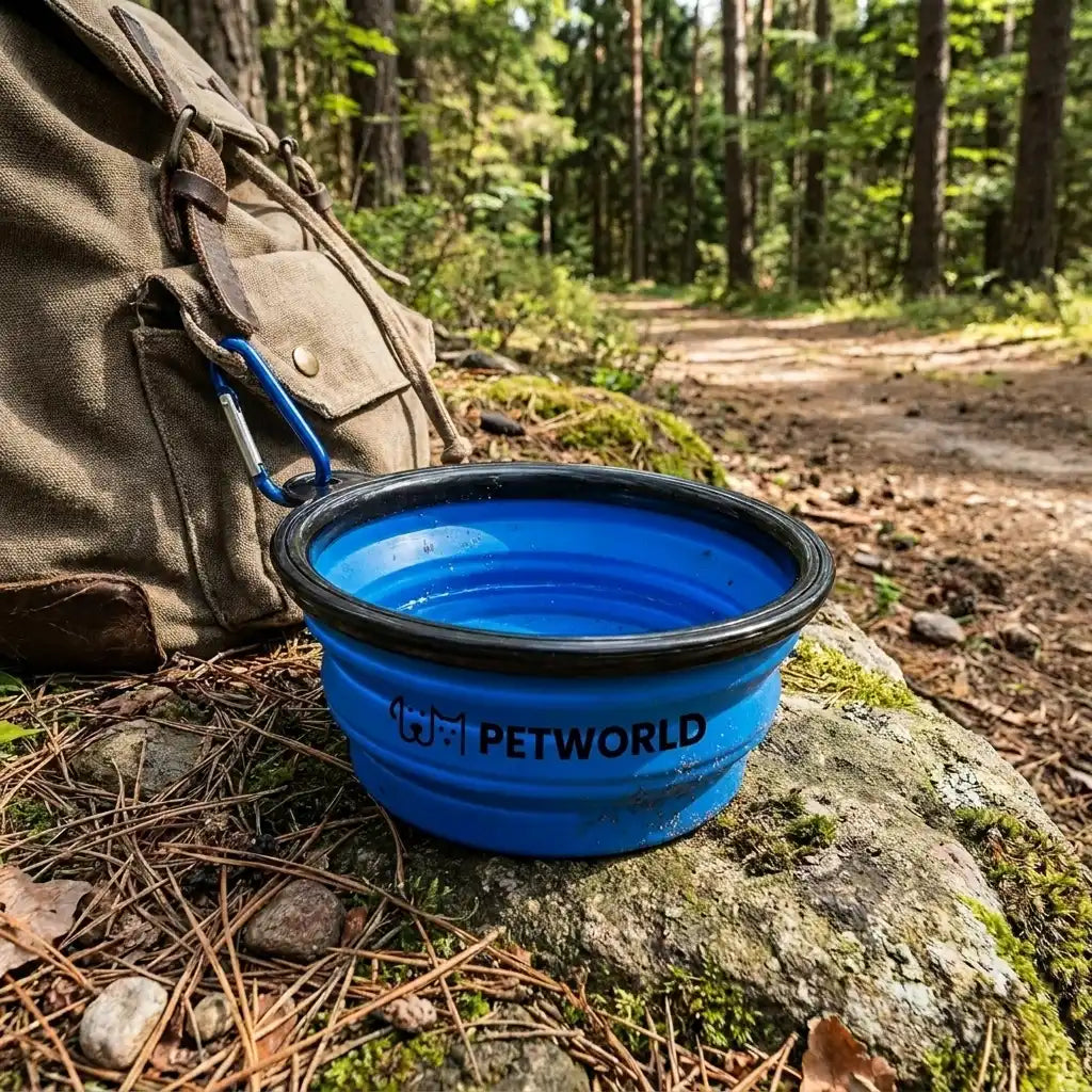 Petworld Collapsible Travel Dog Bowl