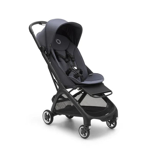Bugaboo Butterfly Compact Travel Stroller with Bumper Bar – Stormy Blue Lightweight Pushchair